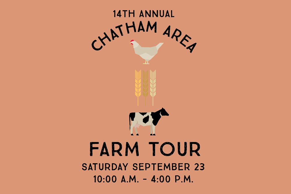 14th annual chatham area farm tour saturday september 23